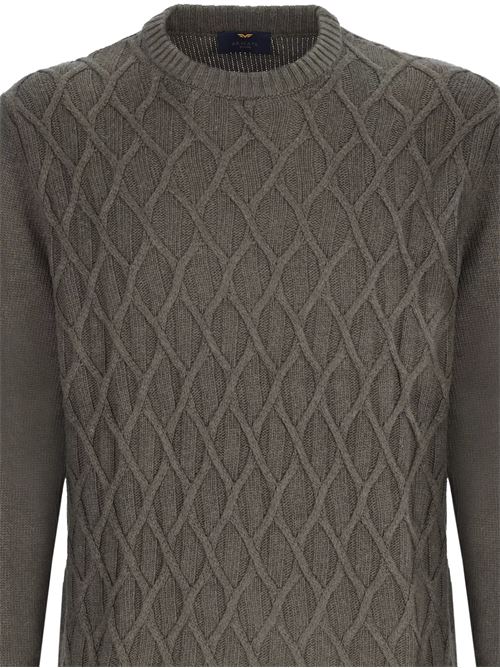 girocollo wilkes punto norvegese/maglia rasata ARMATA DI MARE | 50178637